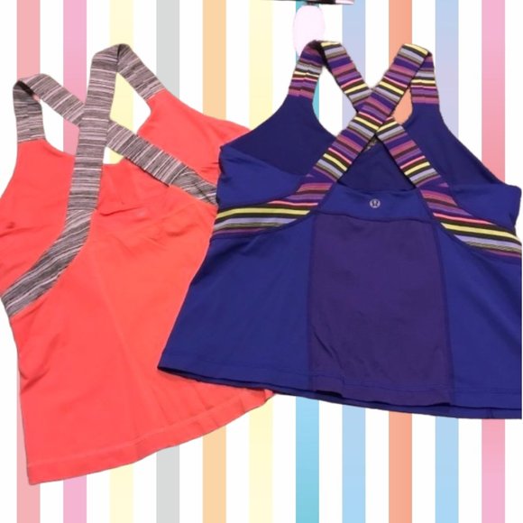 🎉💃🎉Cute Lululemon Tanks! Size 12 Tops! Together or will Separate! - Picture 1 of 6